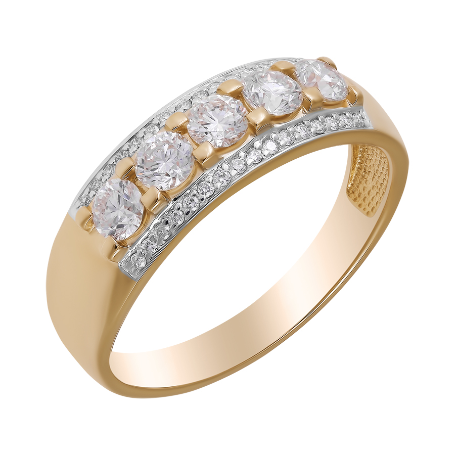 Кольцо, золото, бриллиант, 1834-351-00-00